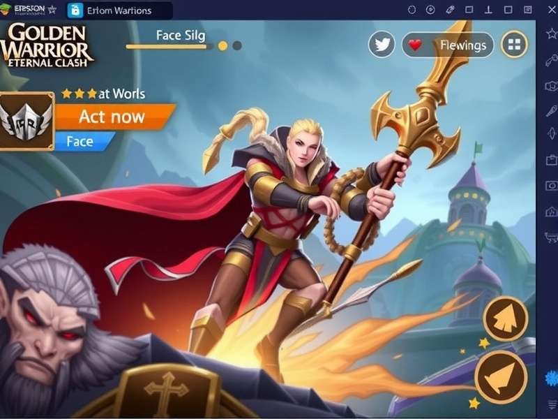 Golden Warrior Eternal Clash Combat System